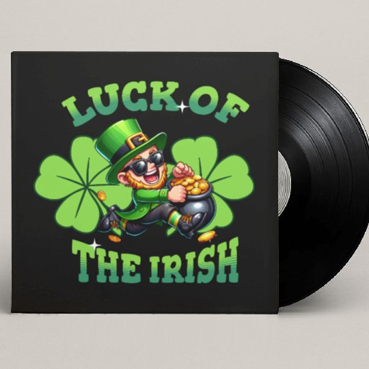 Luck of the Irish Custom Vinyl Record Sleeves