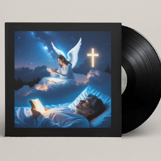 Ángel Guardián Velando el Sueño Custom Vinyl Record Sleeves