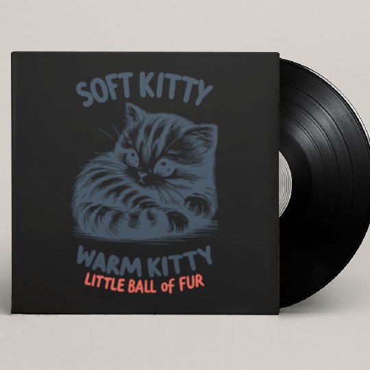 Soft Kitty Custom Vinyl Record Sleeves