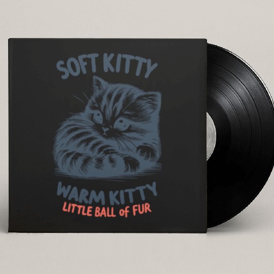 Soft Kitty Custom Vinyl Record Sleeves