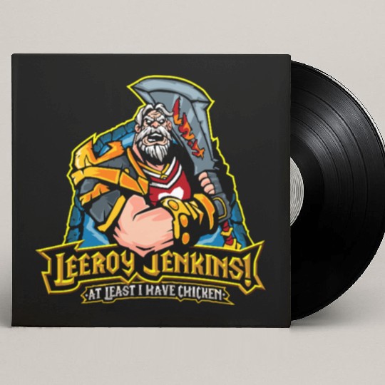 Warcraft Custom Vinyl Record Sleeves