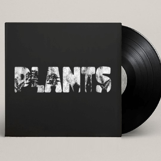 Plant Lover Gardening Plants Custom Vinyl Record Sleeves