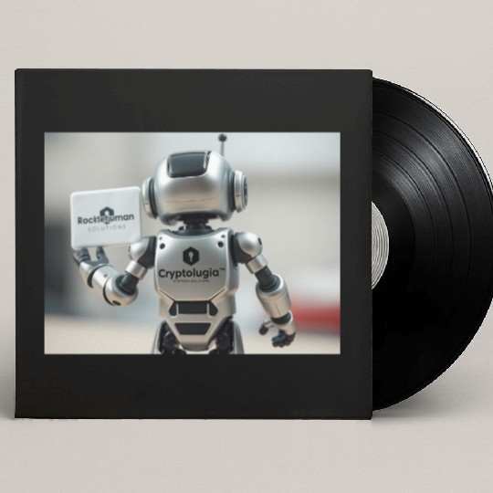 Rocketman Robot Custom Vinyl Record Sleeves