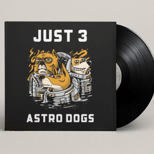 Just 3 Astro Dogs Best Selling Custom Vinyl Record Sleeves