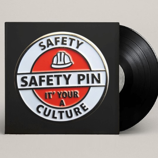 Safety Pin Custom Vinyl Record Sleeves