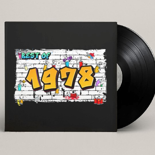 Retro Classic 1978 Graffiti – 47 Years of Custom Vinyl Record Sleeves