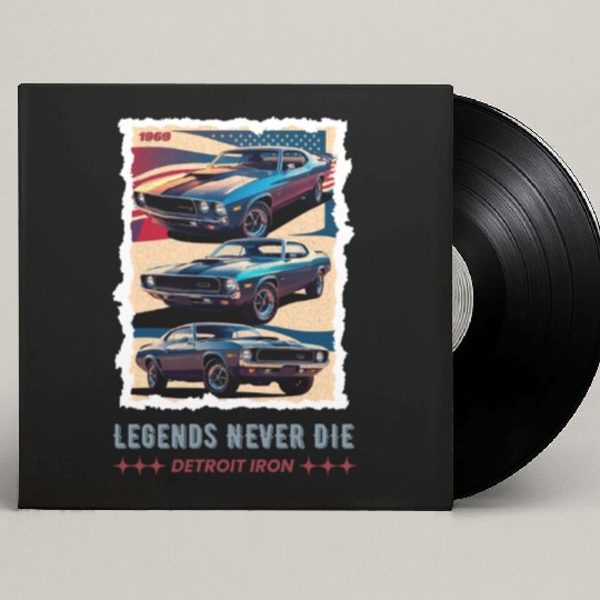 LEGENDS NEVER DIE Custom Vinyl Record Sleeves