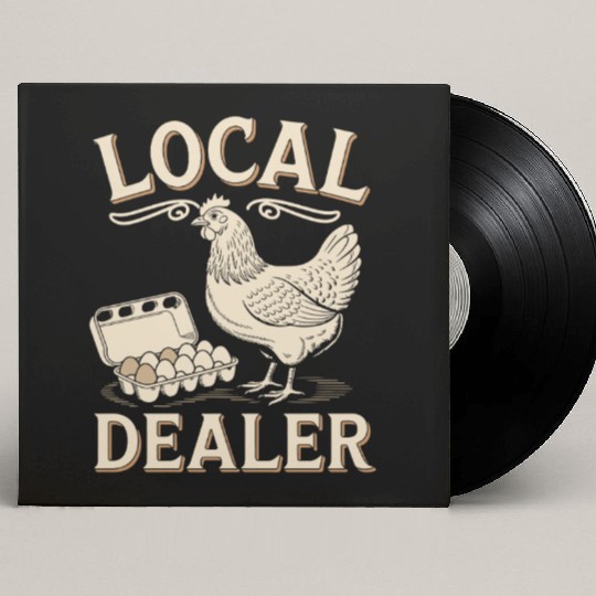 Egg Hunt Local Egg Dealer Easter Sunday Custom Vinyl Record Sleeves