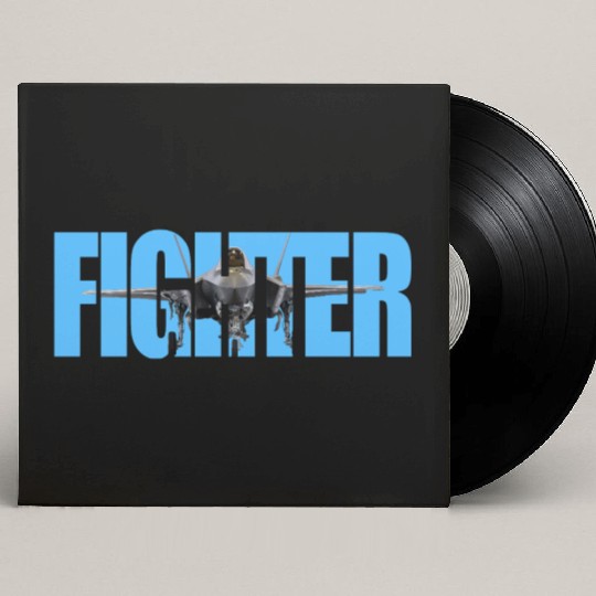 Fighter F-35 Lightning II Custom Vinyl Record Sleeves