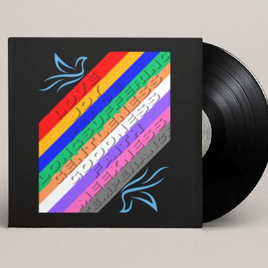 Fruit of the Spirit Custom Vinyl Record Sleeves