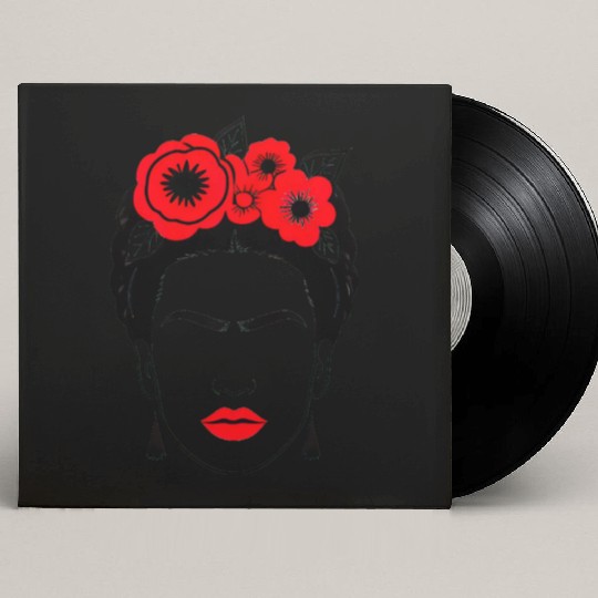 Frida frida kahlo Custom Vinyl Record Sleeves