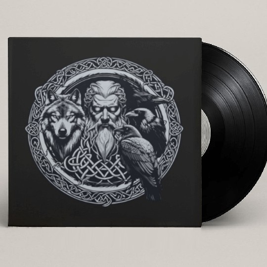 Viking Warrior Man Odin Thor Norman Walhalla Custom Vinyl Record Sleeves