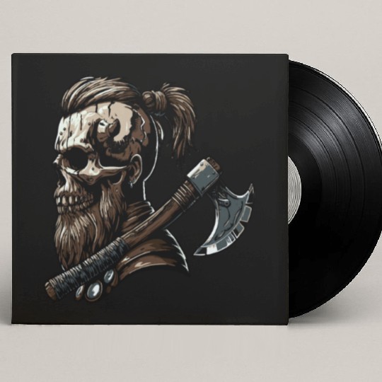 Viking Warrior Man Odin Thor Norman Walhalla Custom Vinyl Record Sleeves