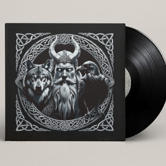 Viking Warrior Man Odin Thor Norman Walhalla Custom Vinyl Record Sleeves