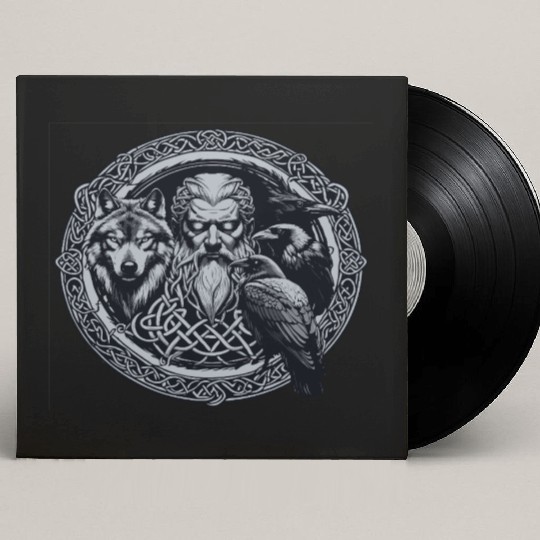 Viking Warrior Man Odin Thor Norman Walhalla Custom Vinyl Record Sleeves