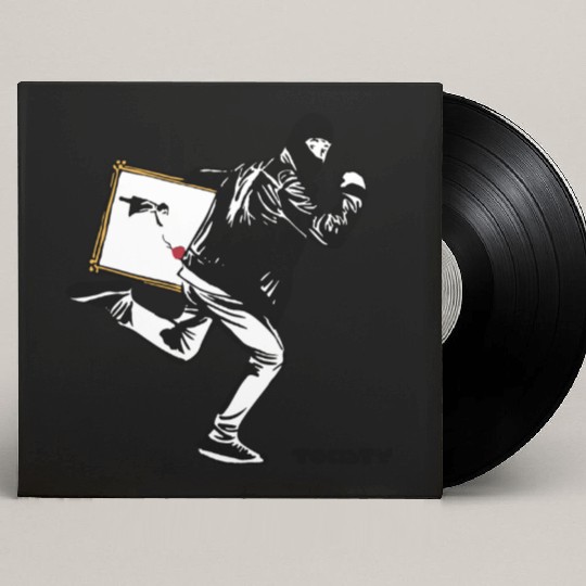 HappyToast Stolen Banksy Custom Vinyl Record Sleeves