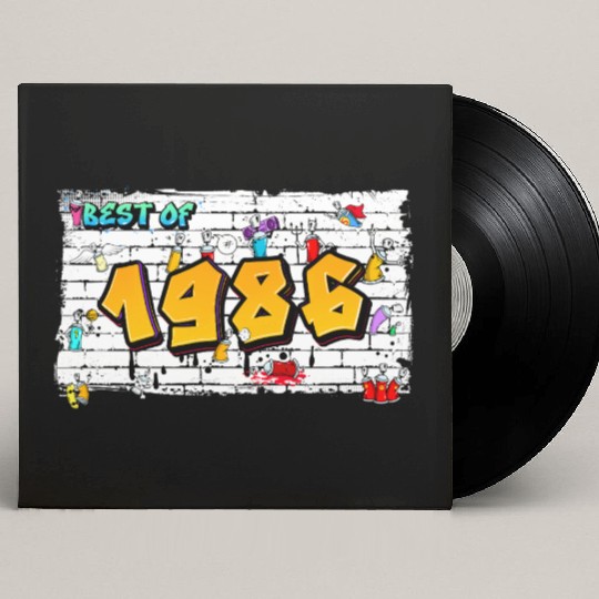 Best of 1986 Graffiti – 39 Years of Urban Attitude Custom Vinyl Record Sleeves