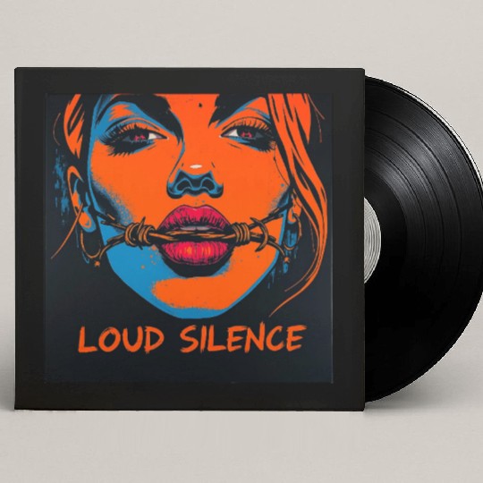 Loud Silence Psychedelic Custom Vinyl Record Sleeves