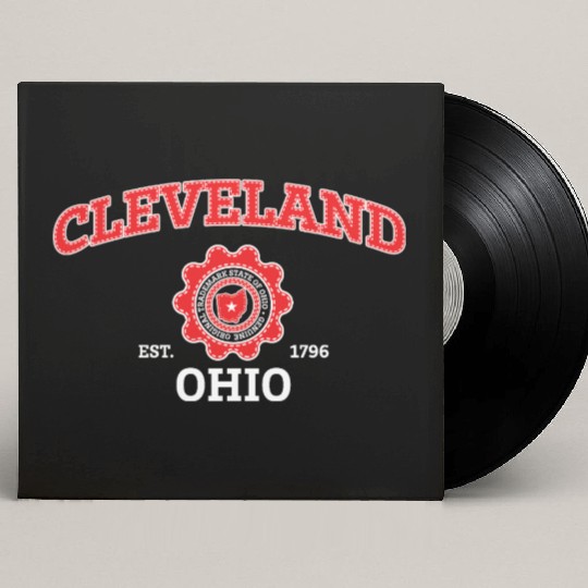 Cleveland Ohio Pride - Hometown Ohio Custom Vinyl Record Sleeves