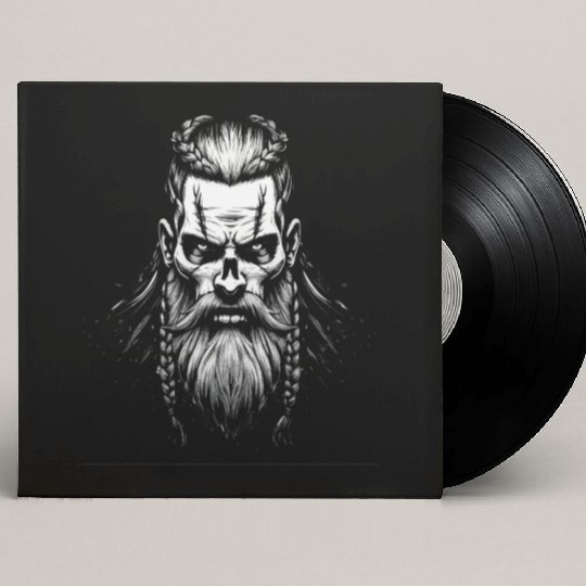 Viking Warrior Man Odin Thor Norman Walhalla Custom Vinyl Record Sleeves