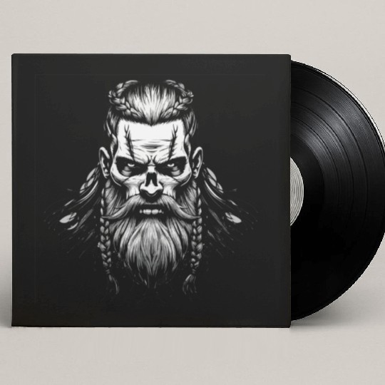 Viking Warrior Man Odin Thor Norman Walhalla Custom Vinyl Record Sleeves