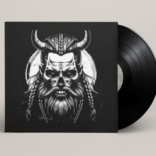 Viking Warrior Man Odin Thor Norman Walhalla Custom Vinyl Record Sleeves