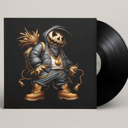 Scare Swag – Hooded Harvest Hustler Custom Vinyl Record Sleeves