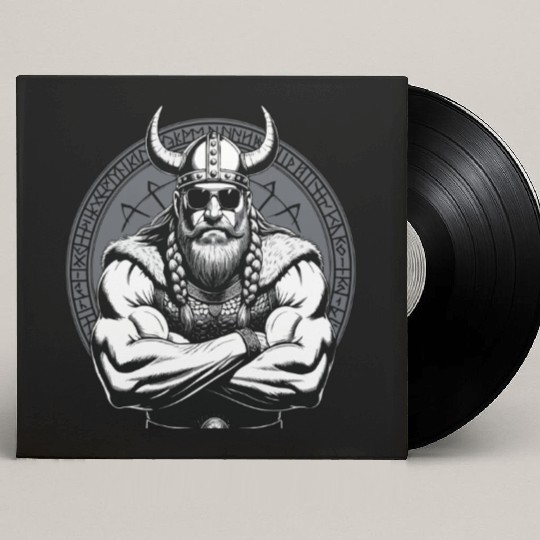 Viking Warrior Man Odin Thor Norman Walhalla Custom Vinyl Record Sleeves