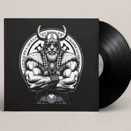Viking Warrior Man Odin Thor Norman Walhalla Custom Vinyl Record Sleeves
