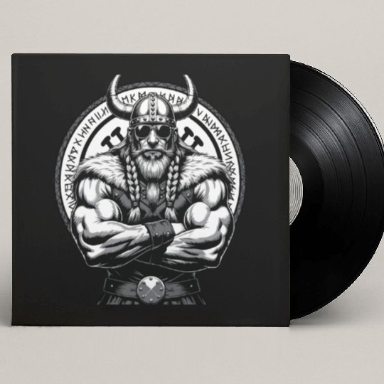 Viking Warrior Man Odin Thor Norman Walhalla Custom Vinyl Record Sleeves