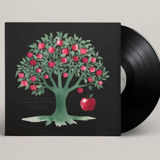 From the apple tree all beginnings Custom Vinyl Record Sleeves