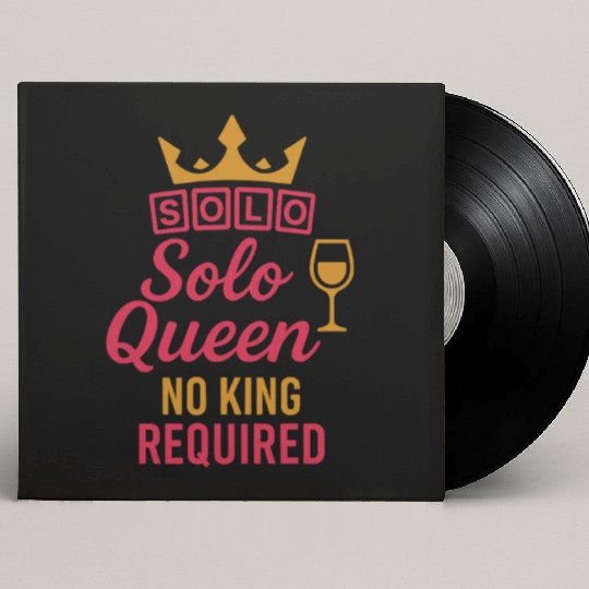 Single Mom Life Chaos Coordinator Wine Coffee Custom Vinyl Record Sleeves