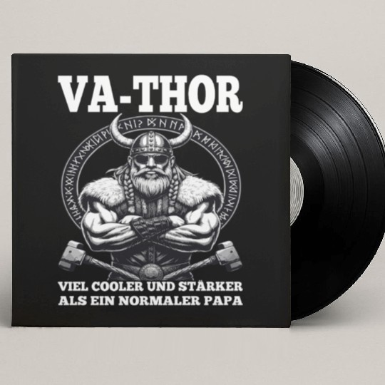 Viking Warrior Man Odin Thor Norman Walhalla Custom Vinyl Record Sleeves