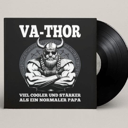 Viking Warrior Man Odin Thor Norman Walhalla Custom Vinyl Record Sleeves