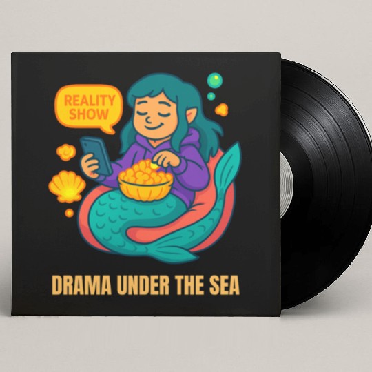 Drama Under the Sea Custom Vinyl Record Sleeves