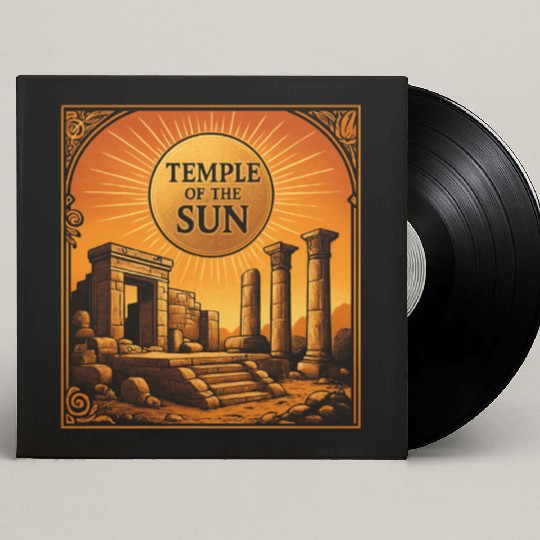 Temple of the Sun Custom Vinyl Record Sleeves