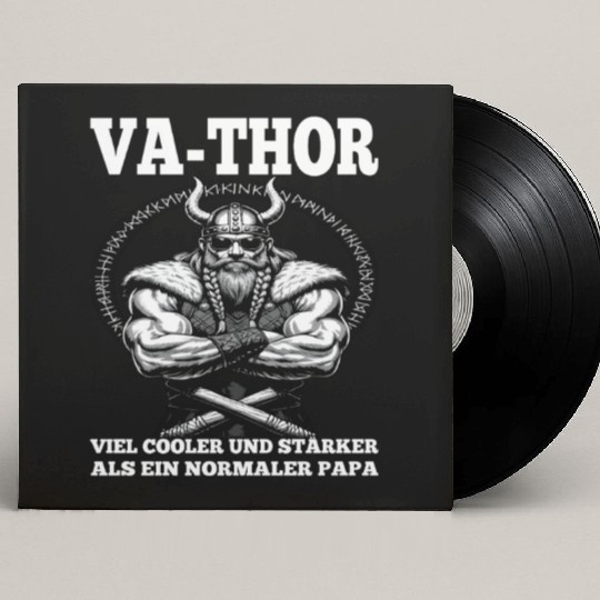 Viking Warrior Man Odin Thor Norman Walhalla Custom Vinyl Record Sleeves
