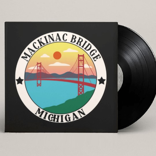 Mackinac Island Custom Vinyl Record Sleeves