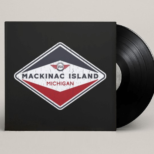 Mackinac Island Custom Vinyl Record Sleeves