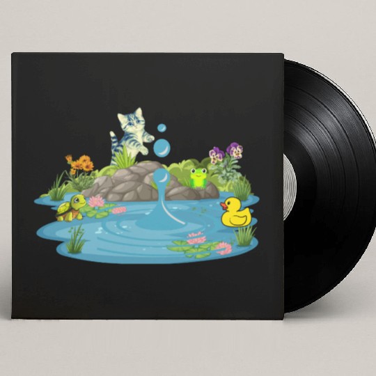 Life & Nature (At the pond) Custom Vinyl Record Sleeves