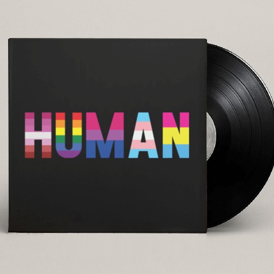 human Custom Vinyl Record Sleeves
