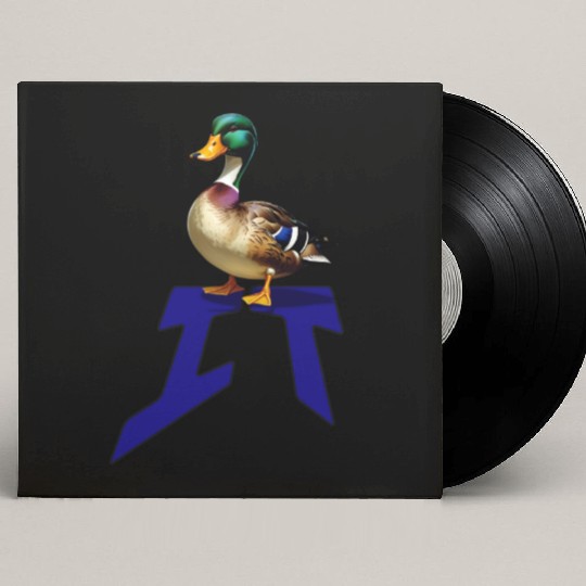 Mallard Duck on the word IT Custom Vinyl Record Sleeves