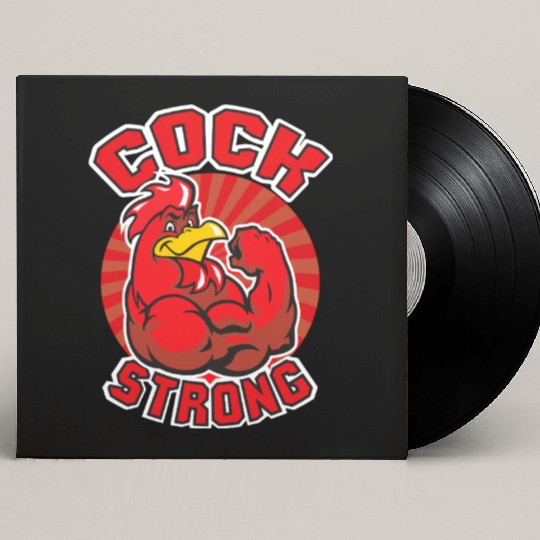 Cock Strong Custom Vinyl Record Sleeves