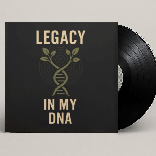Genealogy Life Family Roots History Hunter Custom Vinyl Record Sleeves