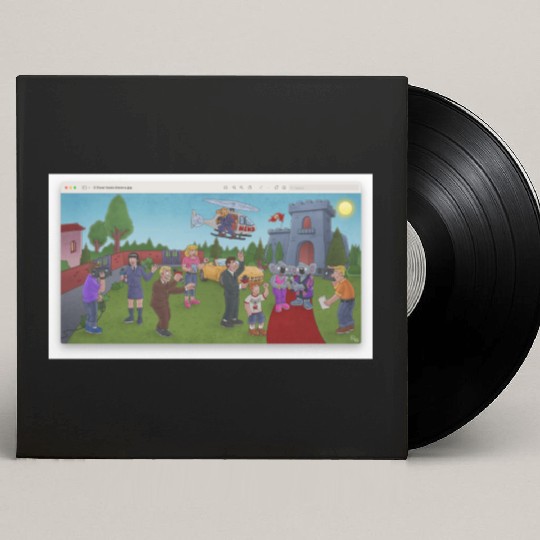 Koala Kimono Custom Vinyl Record Sleeves