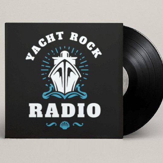 YACHT ROCK - WHITE LETTERS Custom Vinyl Record Sleeves