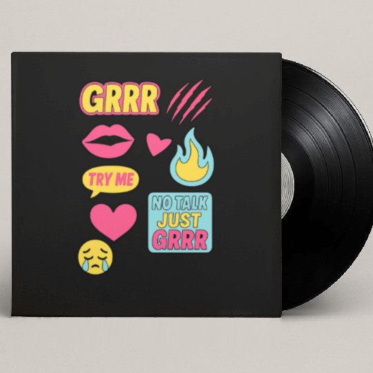 Sticker Grrr – TikTok Baddie Pack Custom Vinyl Record Sleeves