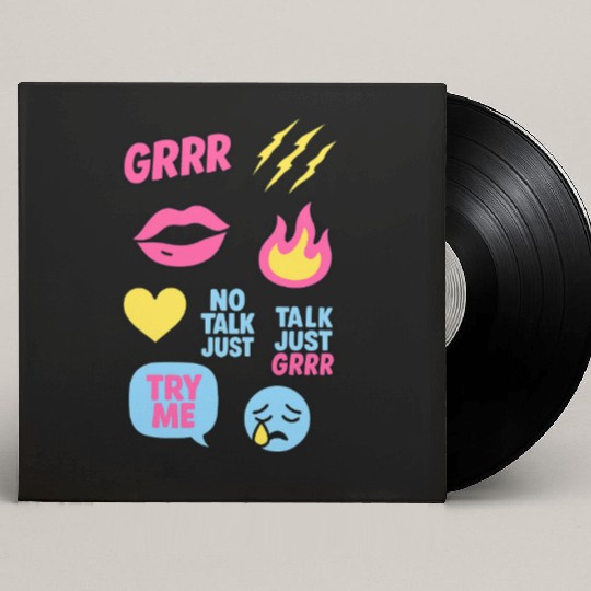 Sticker Grrr – TikTok Baddie Pack Custom Vinyl Record Sleeves