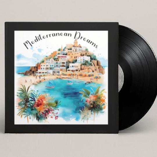Mediterranean Dreams Custom Vinyl Record Sleeves