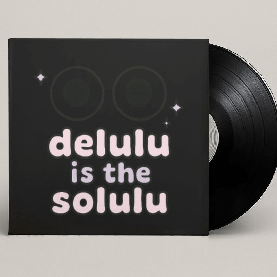 Delulu Eyes – TikTok Core Energy Custom Vinyl Record Sleeves